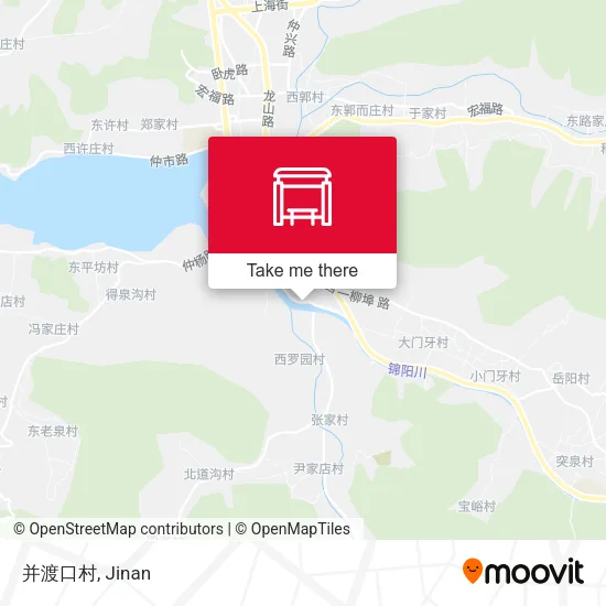 并渡口村 map