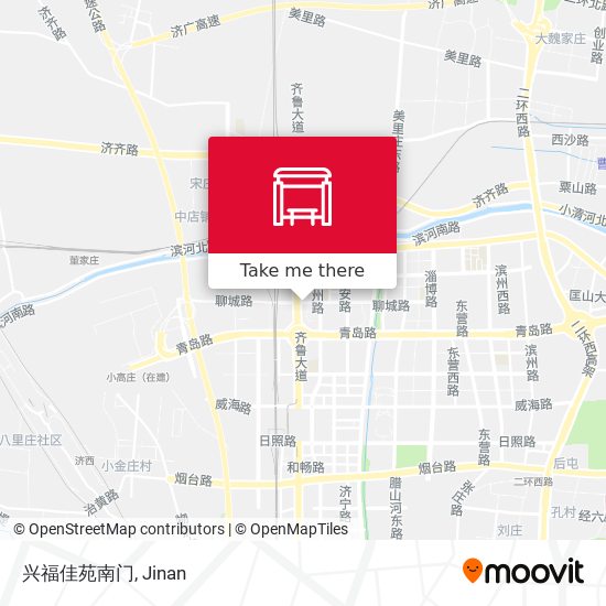 兴福佳苑南门 map