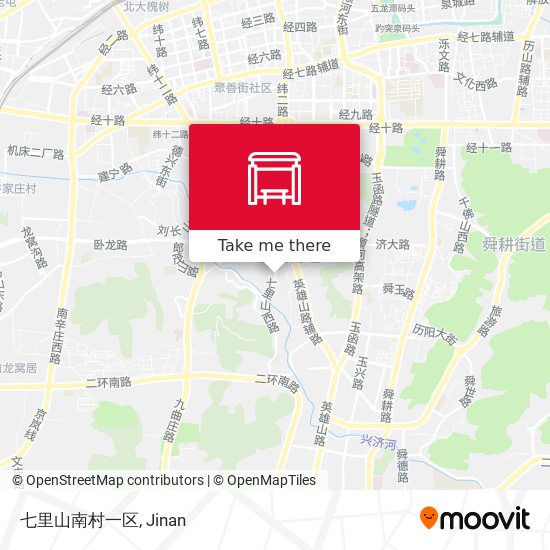 七里山南村一区 map