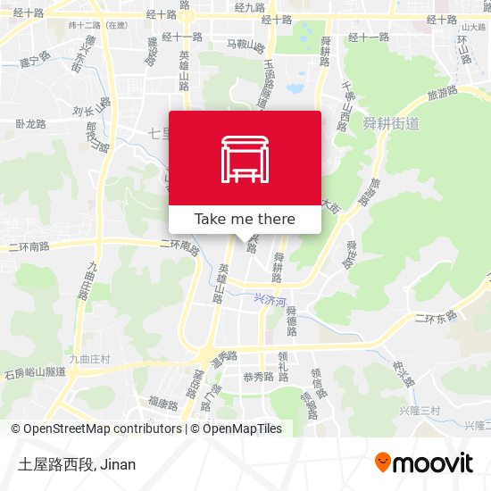 土屋路西段 map