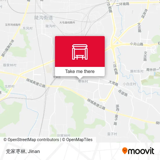 党家枣林 map