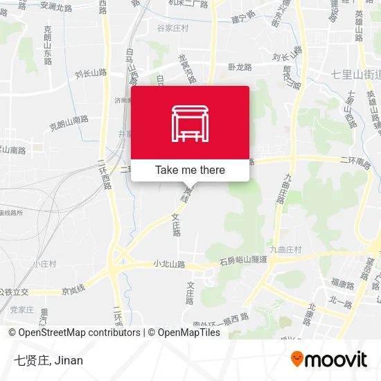 七贤庄 map