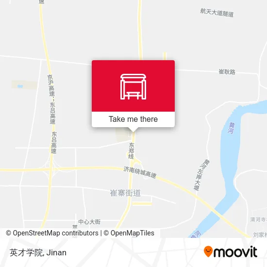 英才学院 map