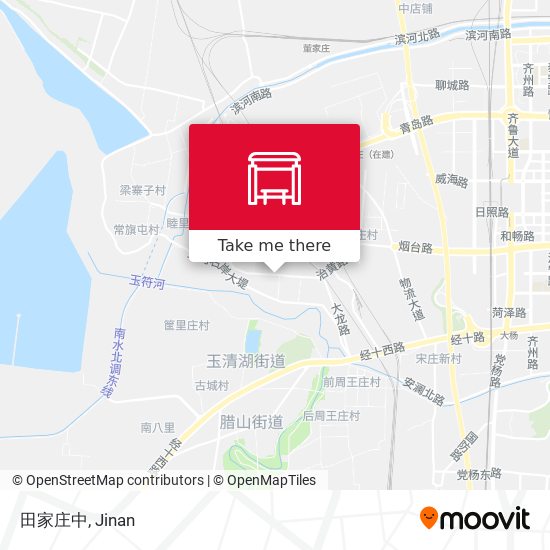 田家庄中 map