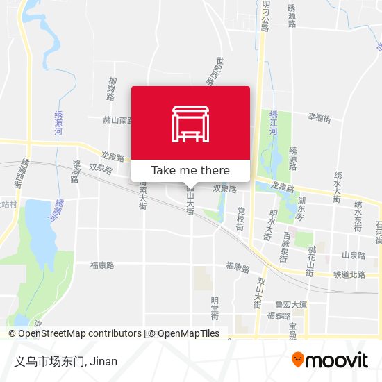义乌市场东门 map