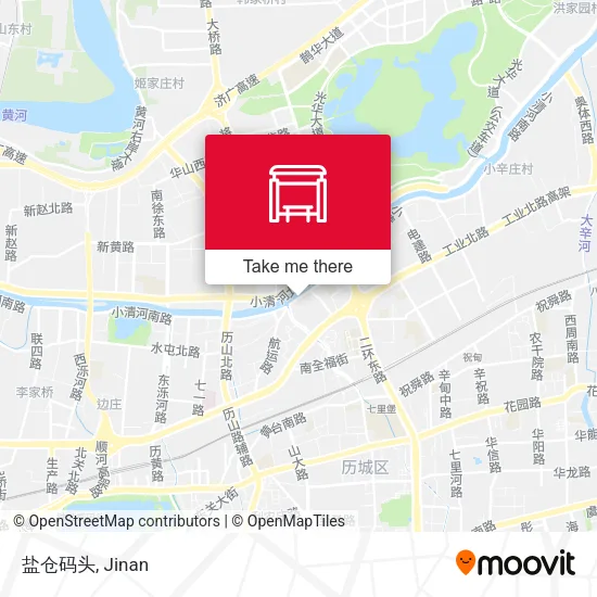 盐仓码头 map