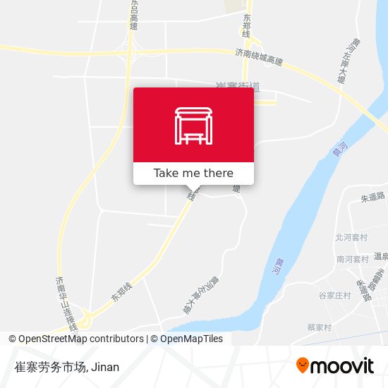 崔寨劳务市场 map