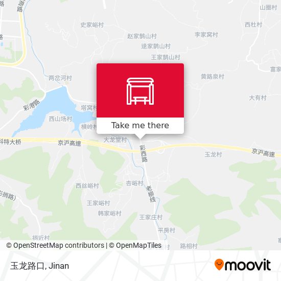 玉龙路口 map