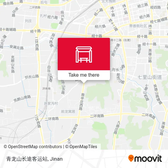 青龙山长途客运站 map