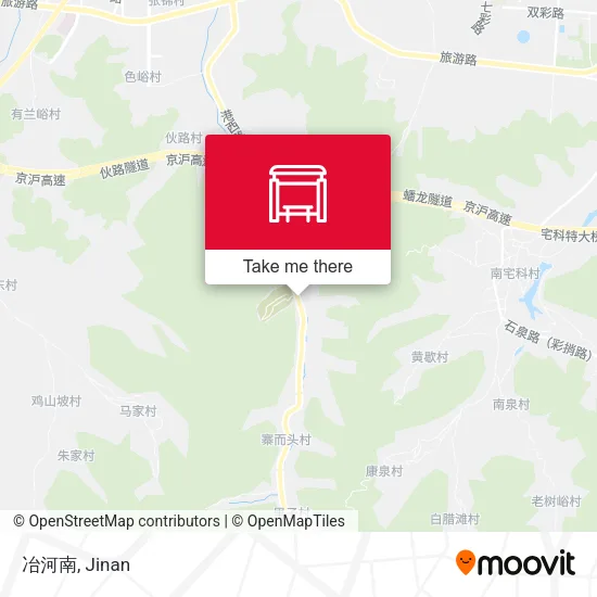 冶河南 map