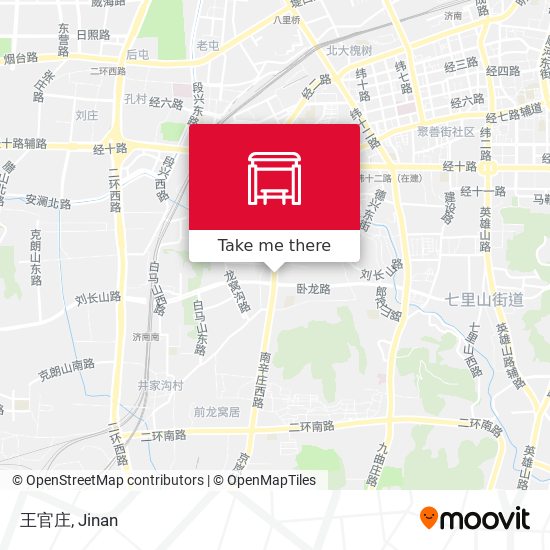 王官庄 map