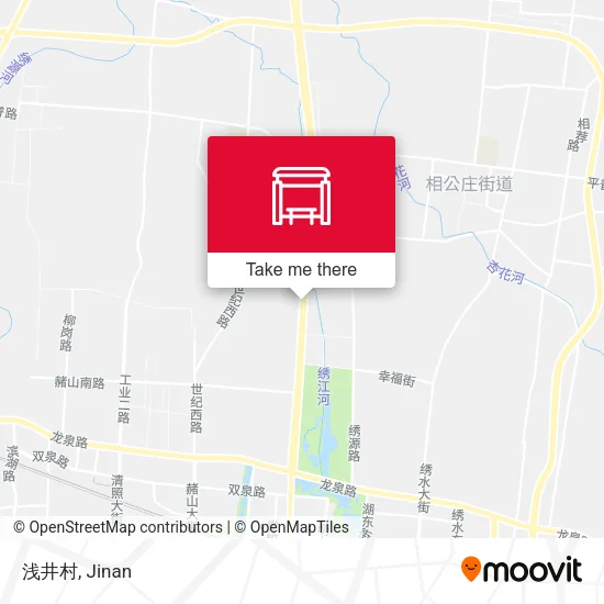 浅井村 map