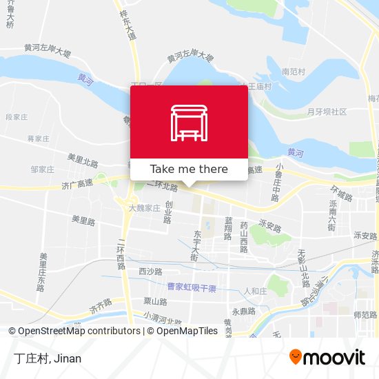 丁庄村 map