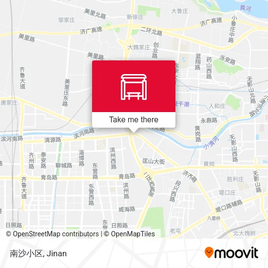 南沙小区 map
