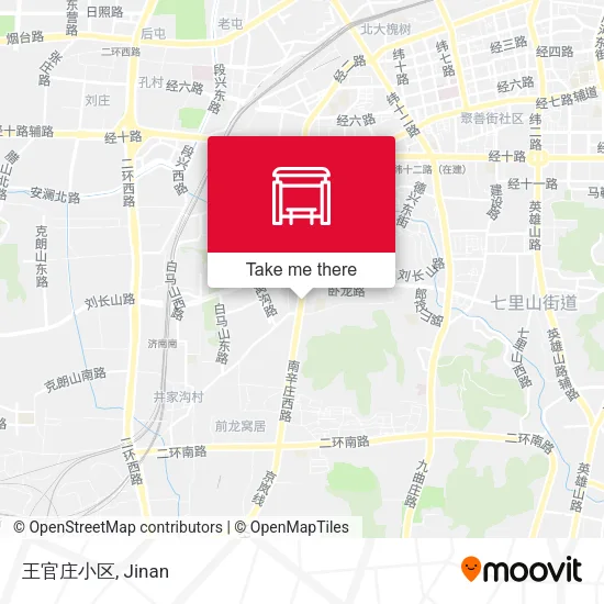 王官庄小区 map