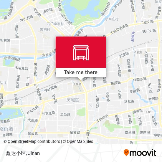 鑫达小区 map