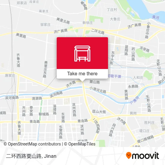 二环西路粟山路 map