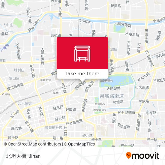北坦大街 map