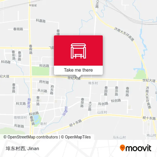 埠东村西 map