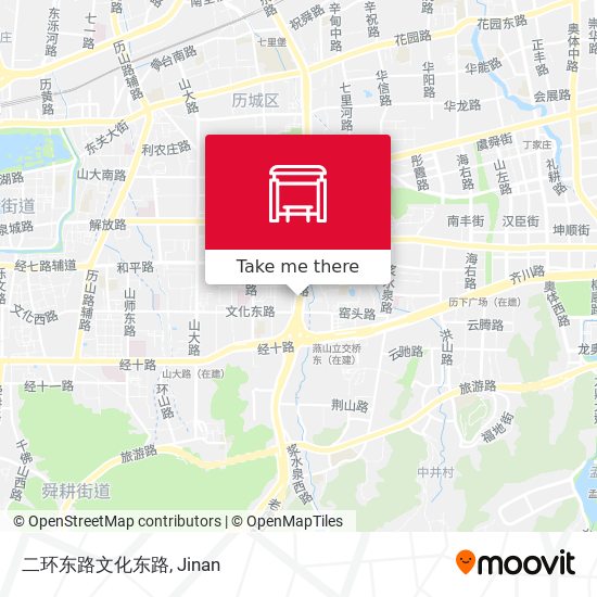 二环东路文化东路 map