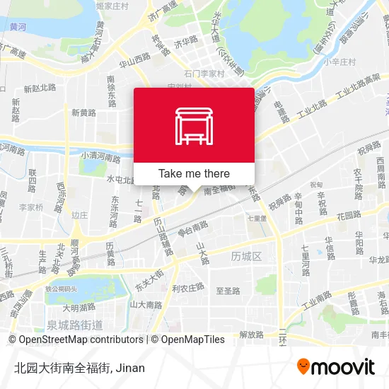 北园大街南全福街 map