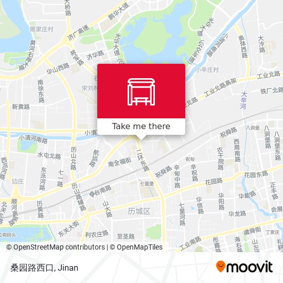 桑园路西口 map