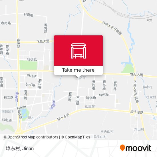 埠东村 map