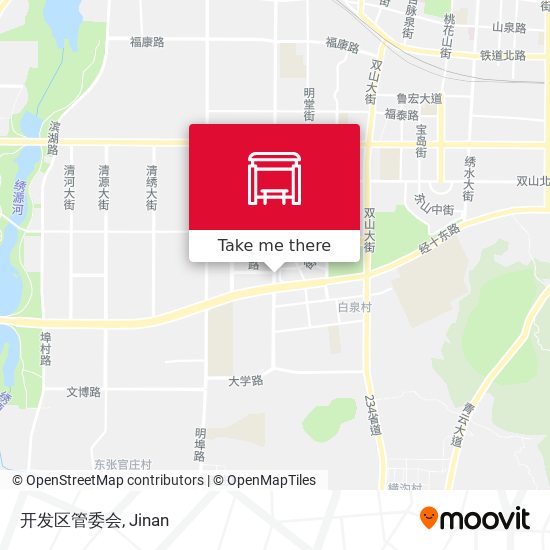 开发区管委会 map