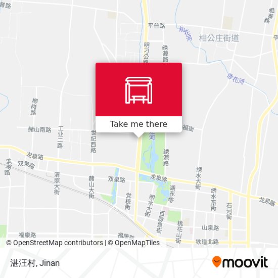 湛汪村 map