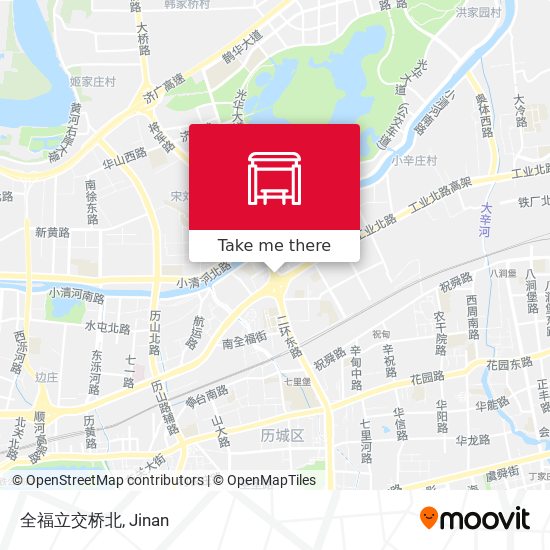 全福立交桥北 map