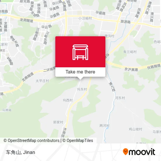 车角山 map