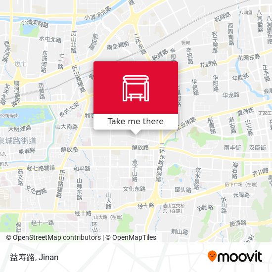 益寿路 map