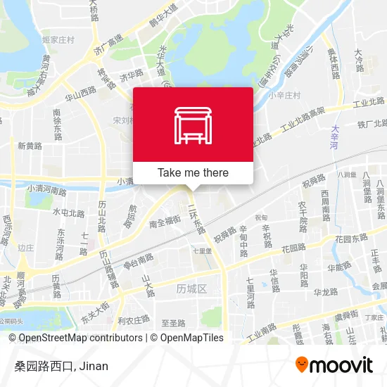 桑园路西口 map
