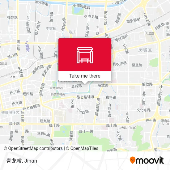 青龙桥 map