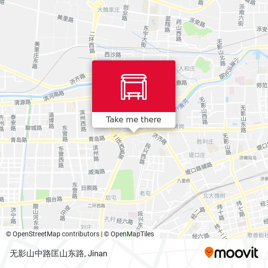 无影山中路匡山东路 map