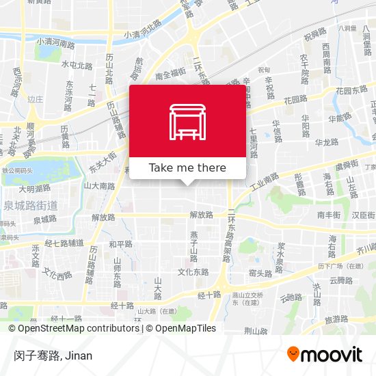 闵子骞路 map