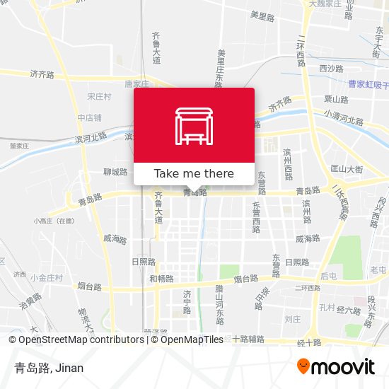青岛路 map