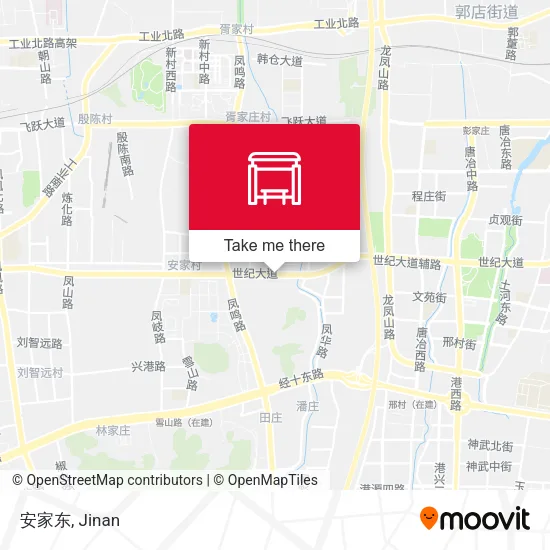 安家东 map