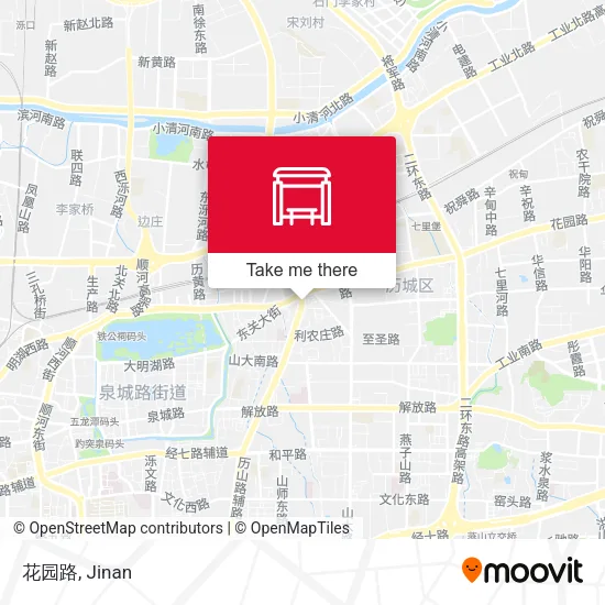 花园路 map