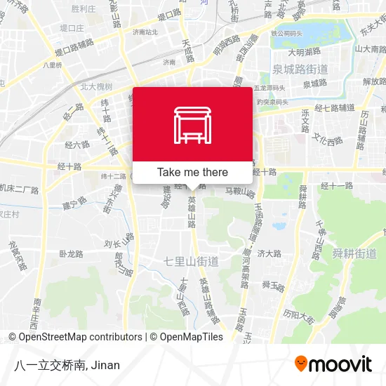 八一立交桥南 map