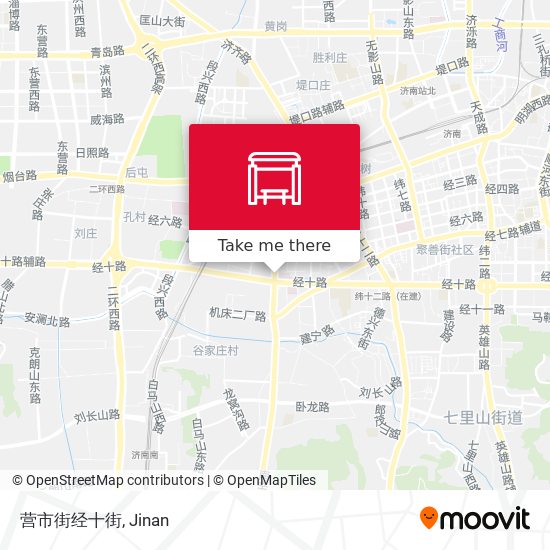 营市街经十街 map