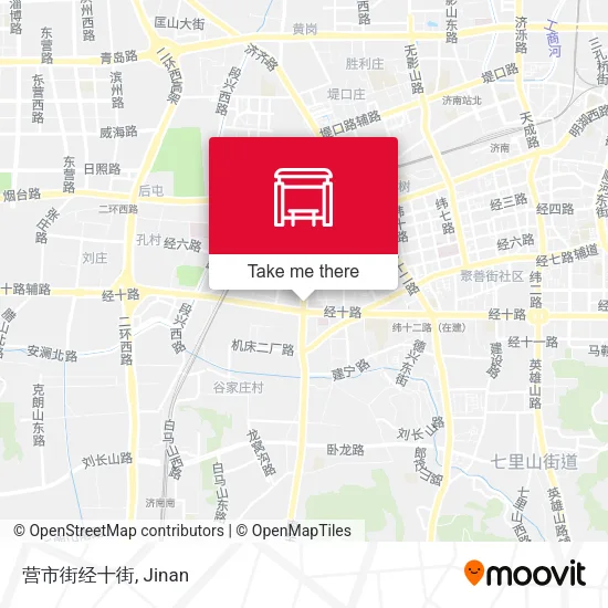 营市街经十街 map