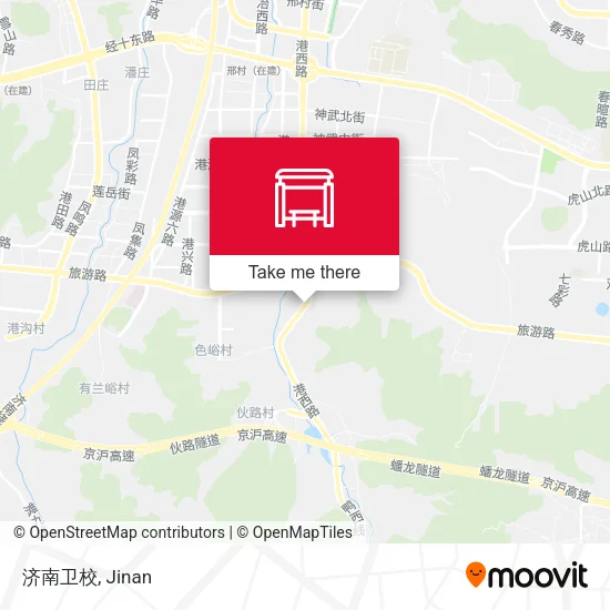 济南卫校 map