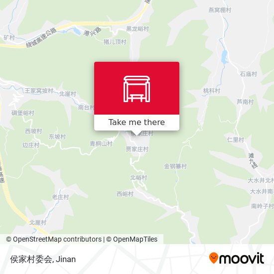 侯家村委会 map