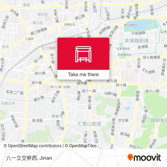 八一立交桥西 map