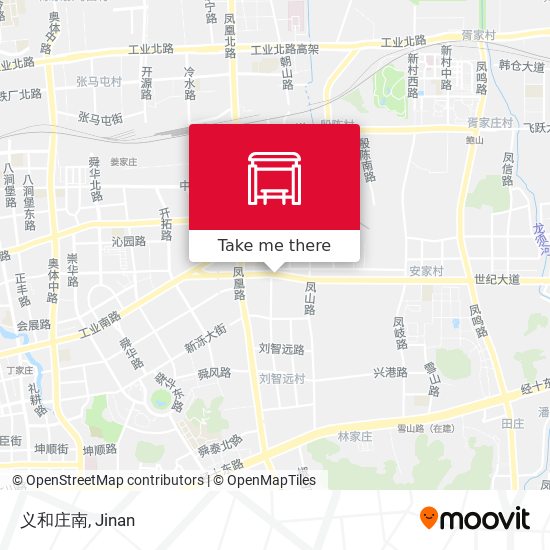 义和庄南 map