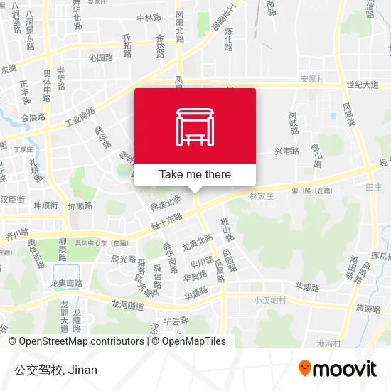 公交驾校 map