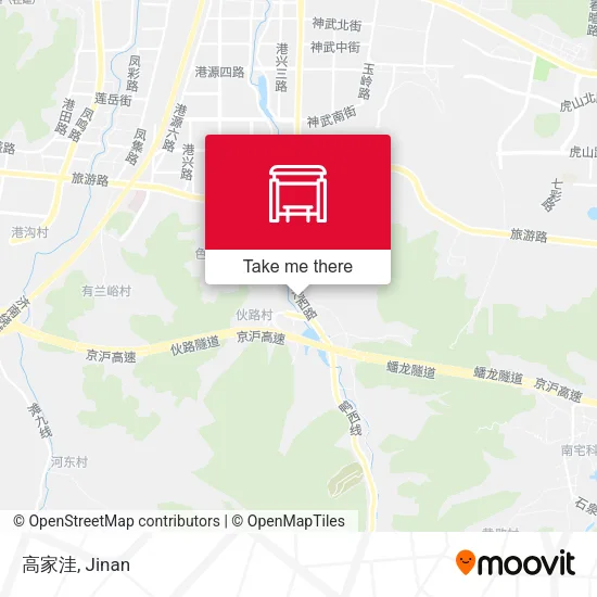 高家洼 map