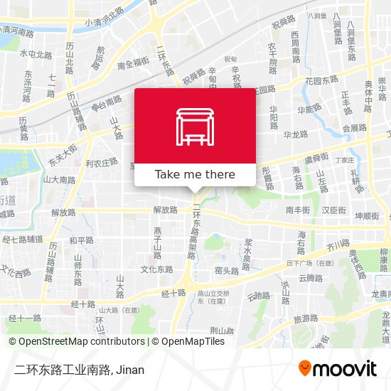 二环东路工业南路 map