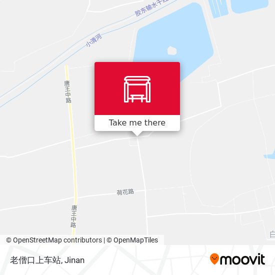 老僧口上车站 map